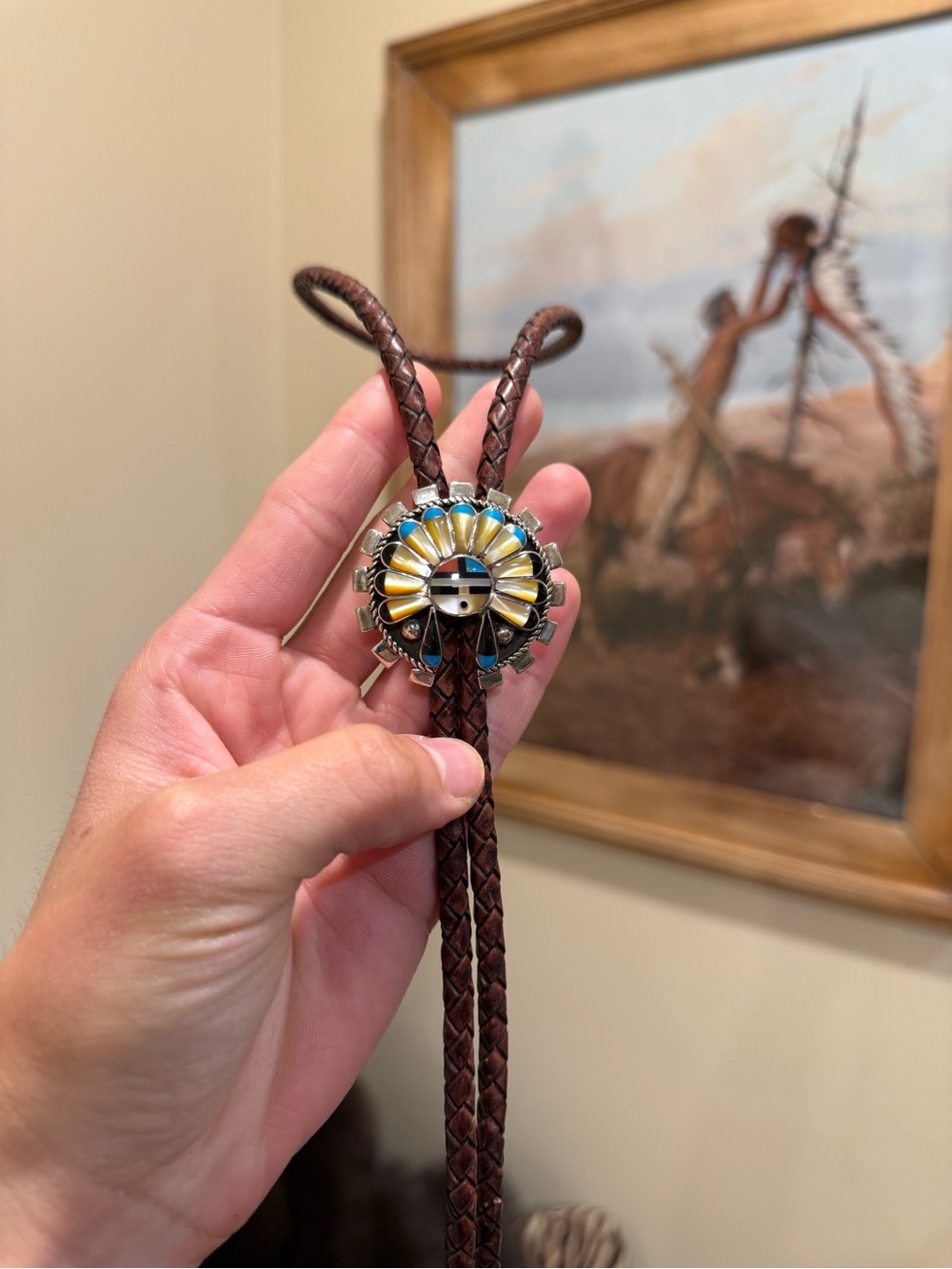 Zuni Bolo Tie